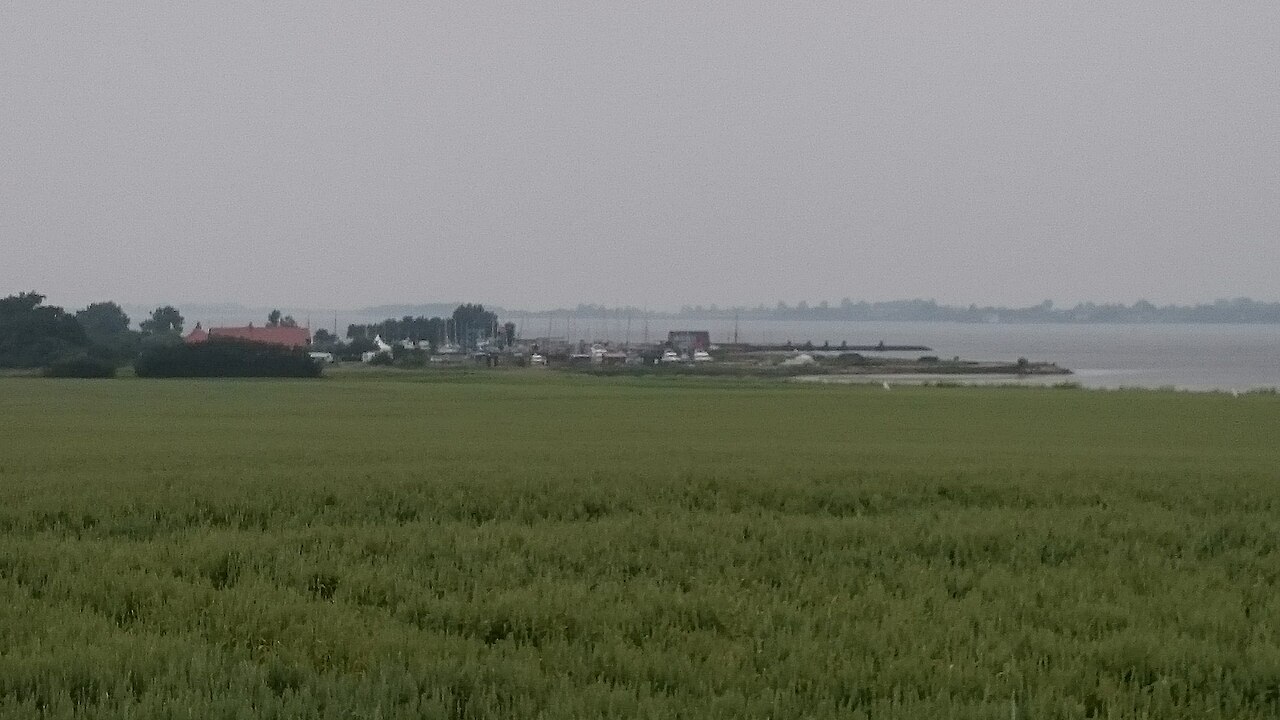 Omgivelserne omkring Kragenæs Havn