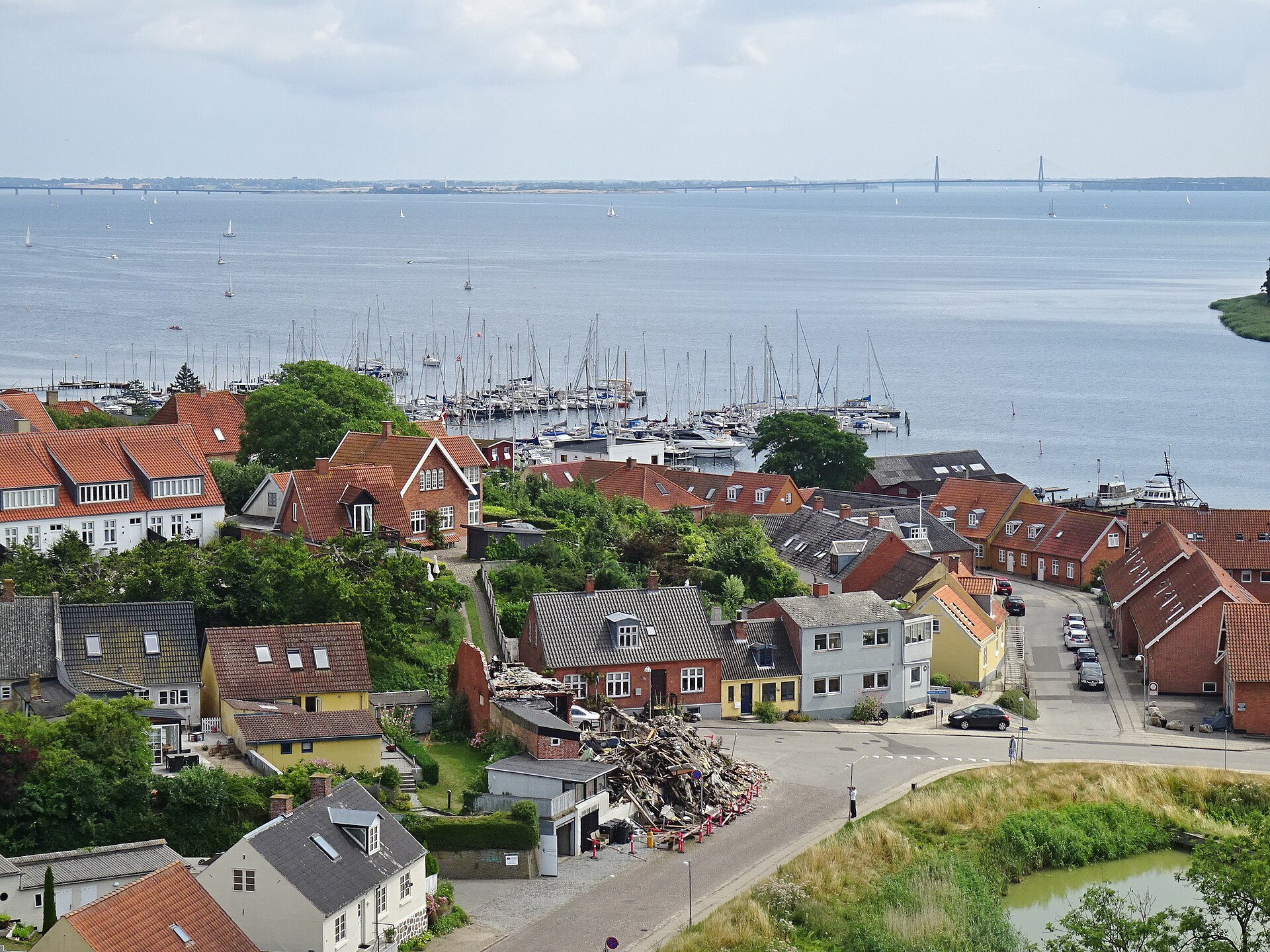 Omgivelserne omkring Vordingborg Nordhavn